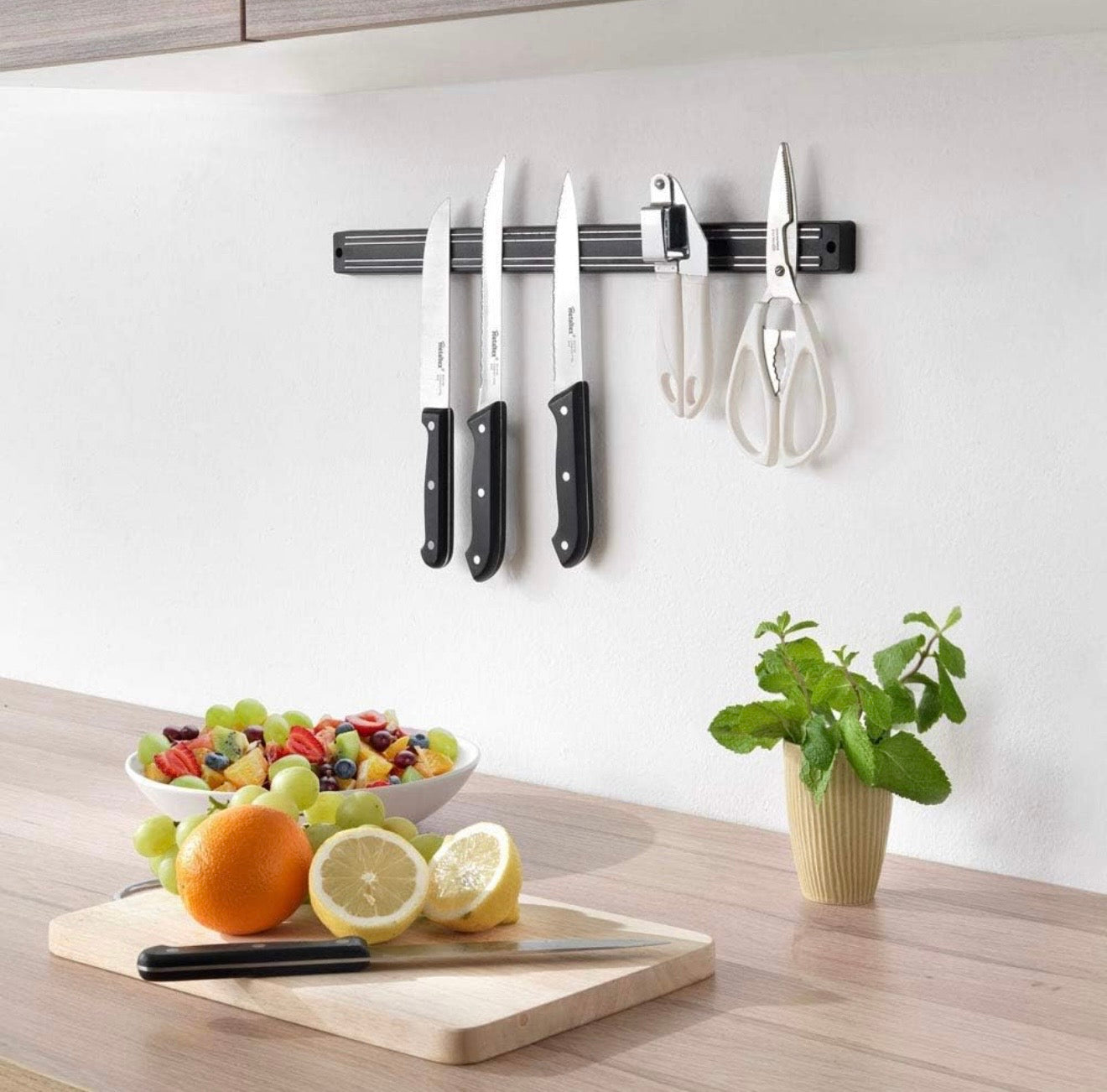 Magnetic knife holder